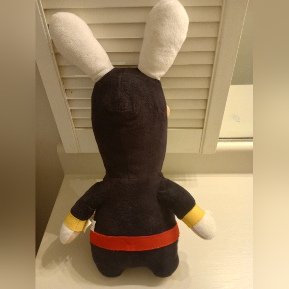 Ubisoft Rabbids Invasion Ninja Rabbit Large Plush - Picture 5 of 8